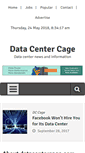 Mobile Screenshot of datacentercage.com